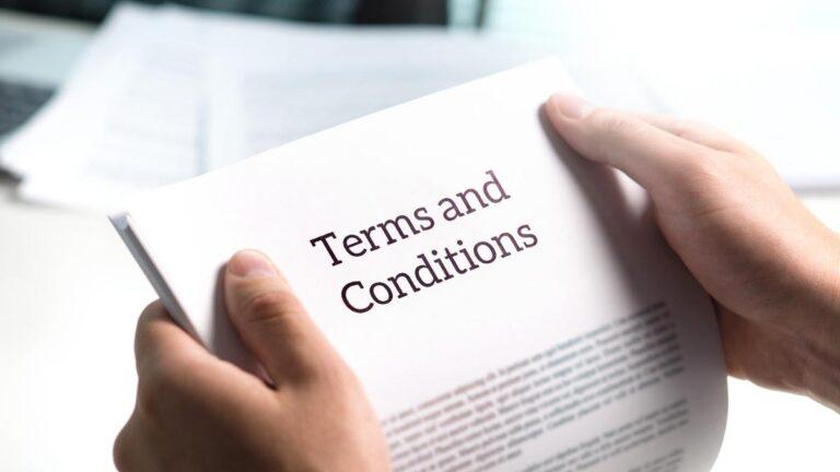 Terms and conditions image